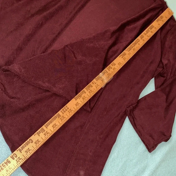 CHICO’S Travelers cardigan jacket open front waterfall style stretch NEW size 12 - Picture 6 of 8